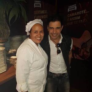 Nossa Rainha da Cozinha e Zezé Di Camargo